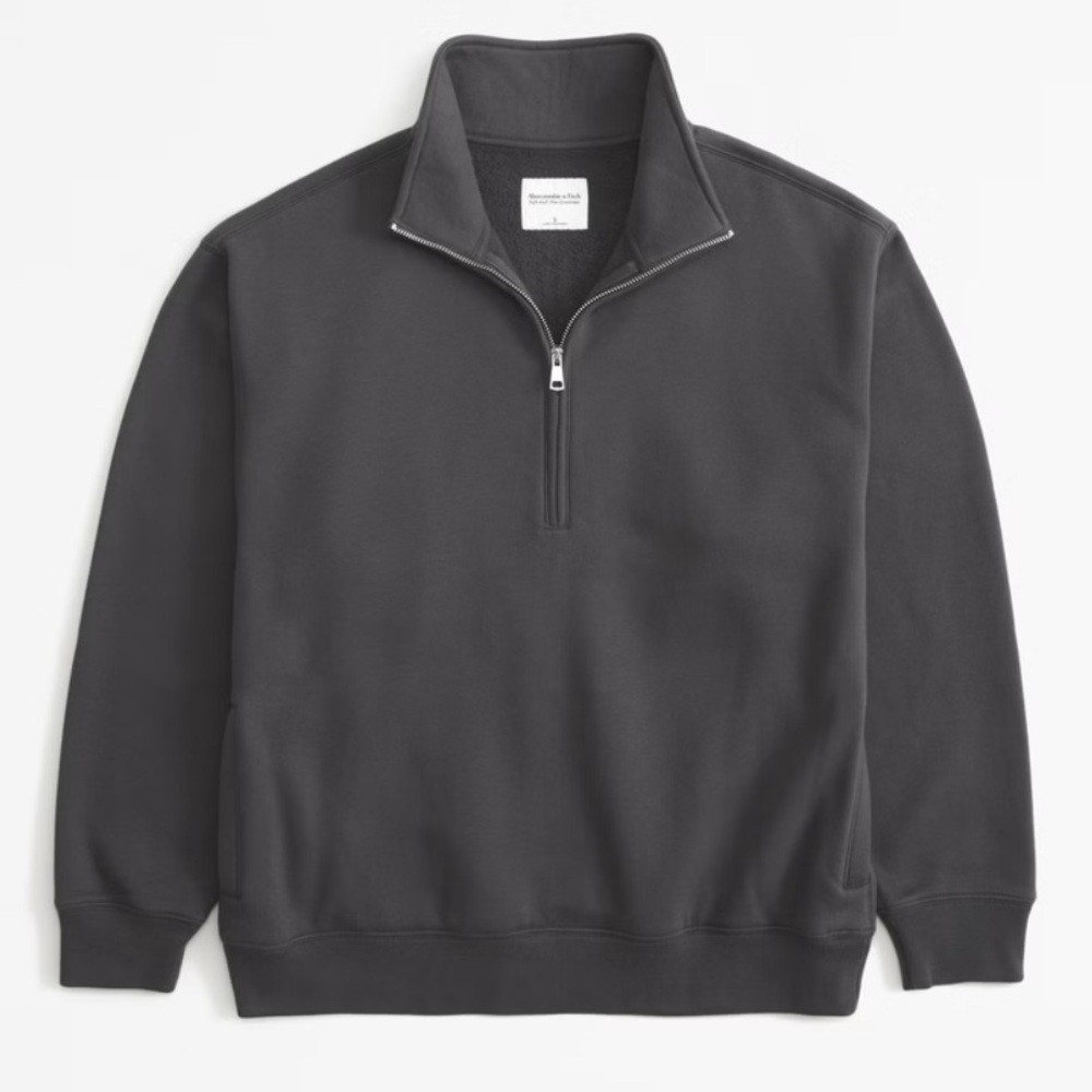 Abercrombie half zip sweatshirt size XS